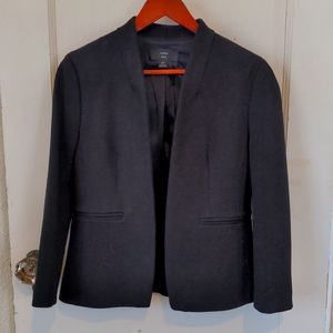 J Crew 6p black blazer